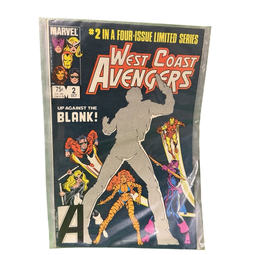 Marvel West Coast Avengers 2 Oct 1984 Limited Series Up Against The Blank Comic